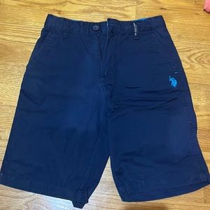 Kids boys dress shorts polo assn. size 8